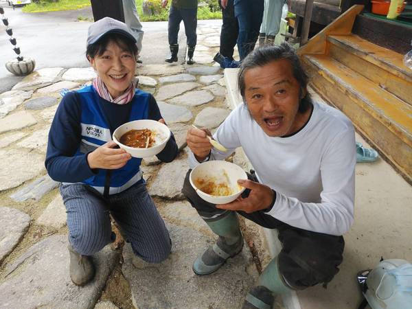高山市朝日町災害支援活動7月13日 高山市朝日町災害支援活動7月13日