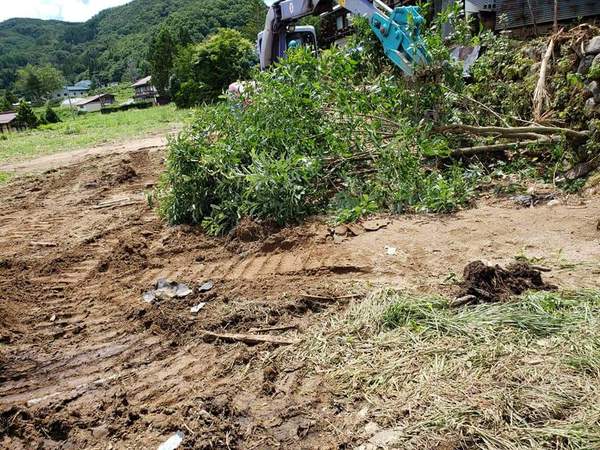 高山市朝日町災害支援活動7月16日 高山市朝日町災害支援活動7月16日