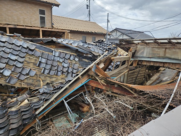 能登半島地震支援活動2月28日洗濯機、七浦に増設 能登半島地震支援活動2月28日洗濯機、七浦に増設