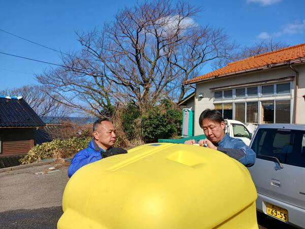 能登半島地震支援活動2月16日門前町七浦に洗濯施設 能登半島地震支援活動2月16日門前町七浦に洗濯施設