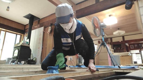 高山市朝日町災害支援活動7月24日 高山市朝日町災害支援活動7月24日