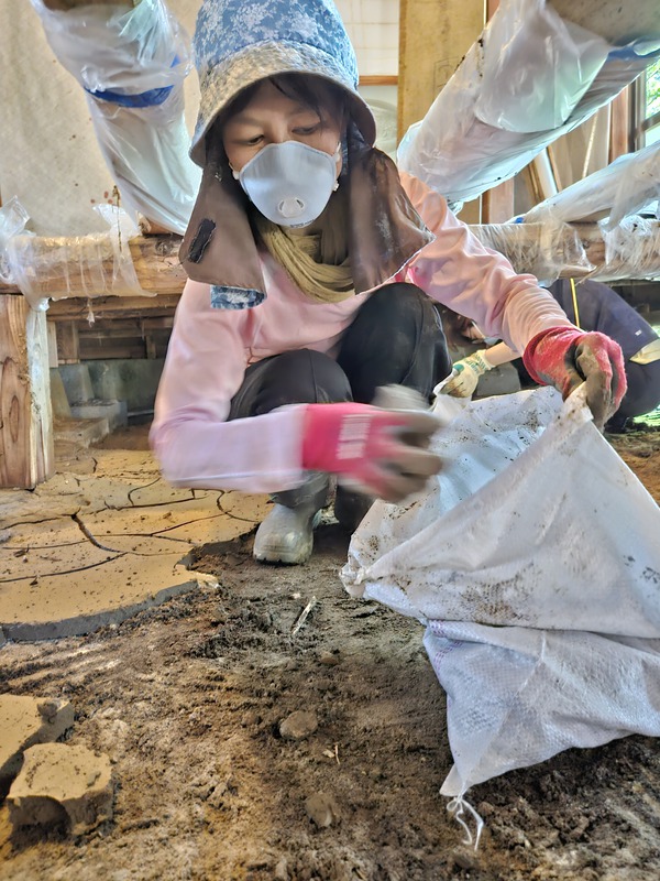 石川県津幡町災害支援活動7月22日 石川県津幡町災害支援活動7月22日
