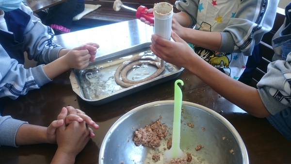 先週はソーセージ作り体… 先週はソーセージ作り体…