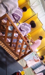 松風園でバイキング♪
