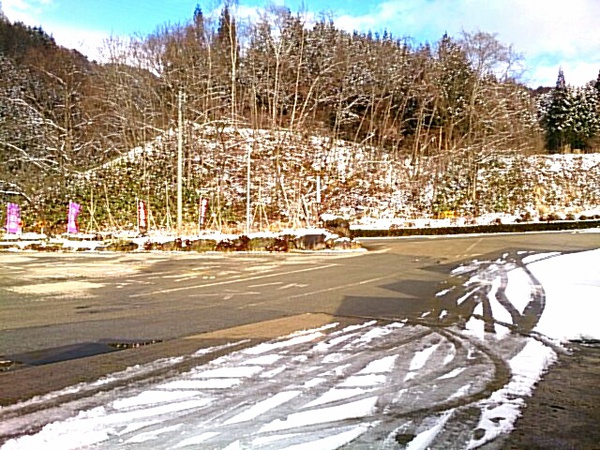 雪のち晴れ！