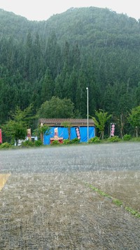 再び突然の豪雨・・・！