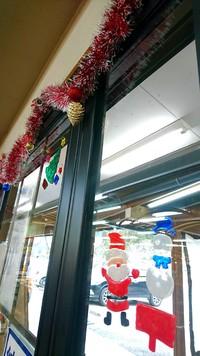 ほんのりクリスマス仕様です！
