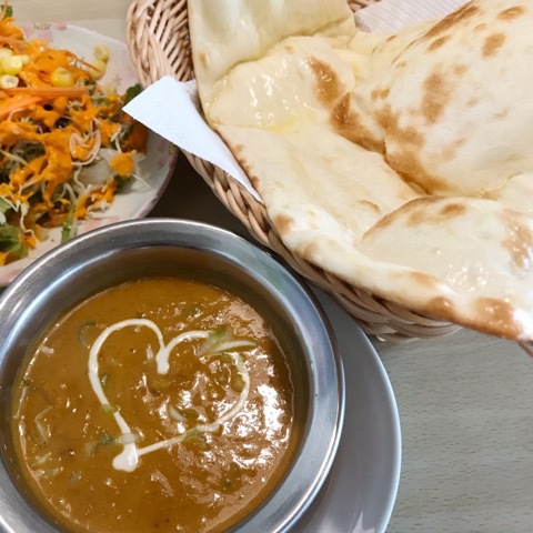 お休みは、カレーと焼肉と・・♪