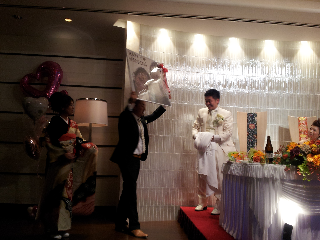 ☆Ｆご夫妻ご結婚式　partⅡ☆