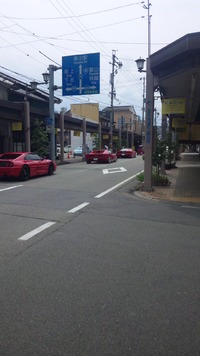 フェラーリ軍団