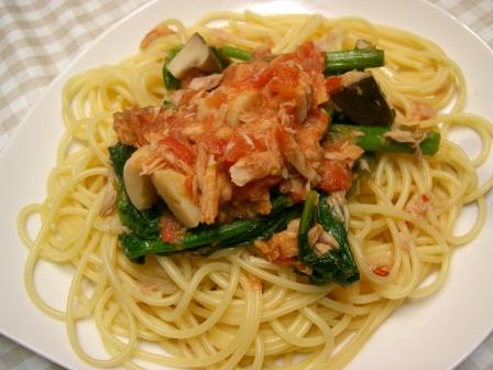 春のパスタ