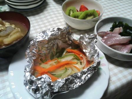 ある晩の食卓