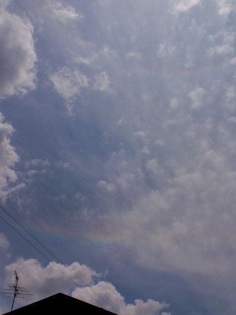一瞬の…空