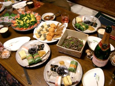 家族で新年会三昧