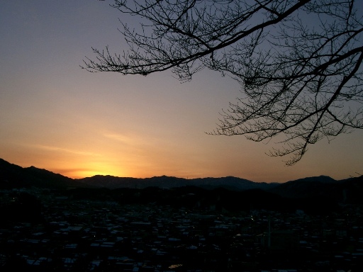 夕焼け散歩