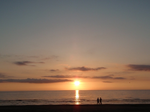 夕焼け千里浜