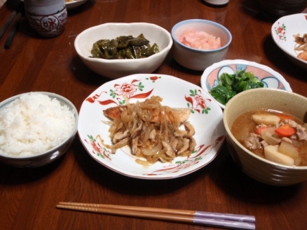 記念日…実家にて