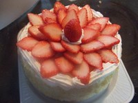 イチゴのムースケーキ☆