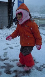 雪！＼(◎o◎)／