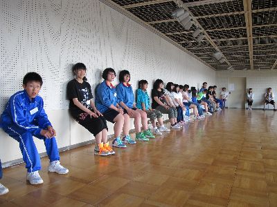 演劇練習二回目（発声練習②）　♪