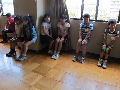演劇練習二回目（発声練習②）　♪