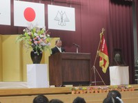 不慣れな入学式＾＾