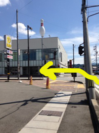 アンダーパス付近をご利用の方　