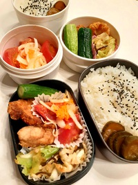 【弁当つくり】頑張らない手づくり弁当 2021/08/04 20:30:00