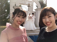 Bitta、従姉妹の結婚式に出席♪ 2019/11/10 19:16:24