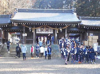 『水無神社』へ　^^