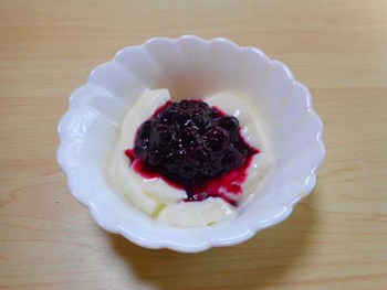 手作りの『ブルーベリージャム』頂きました～ ^^