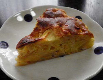 ホットケーキミクスで　『りんごのケーキ』