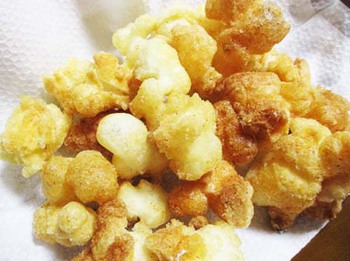お鏡餅で『おかき』作ってみた ^^