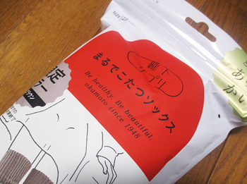 プレゼント用に『まるでこたつソックス』買ってみた ^^