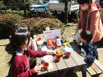 『組ひも体験』からの～『城山公園』 ^^