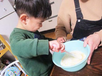 初めての『おやつ作り』と言えば… ^^
