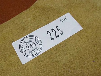 大きな『革』買ってしまった ^^