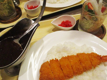 レストラン四季さんの『海老フライカレー』 ^^
