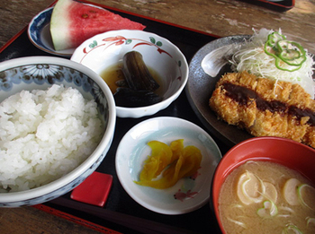 『トンカツが食べた～い』の一言で… ^^;