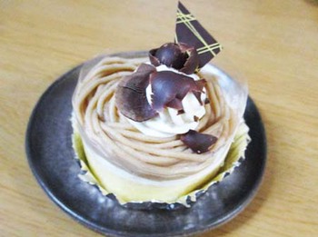 『栗の季節』到来!!　^^