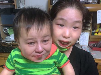 大笑い!! 『顔交換アプリ』で…　^^