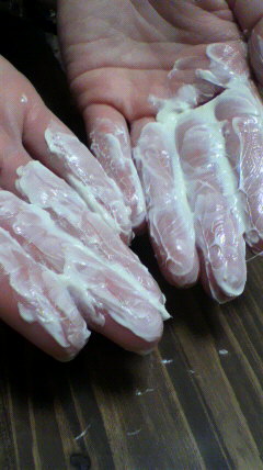 ＨＯＴして保湿・・・