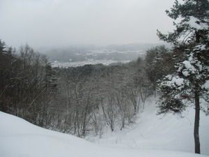 雪中登山