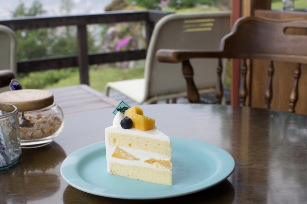 夏のショートケーキd(∀*)