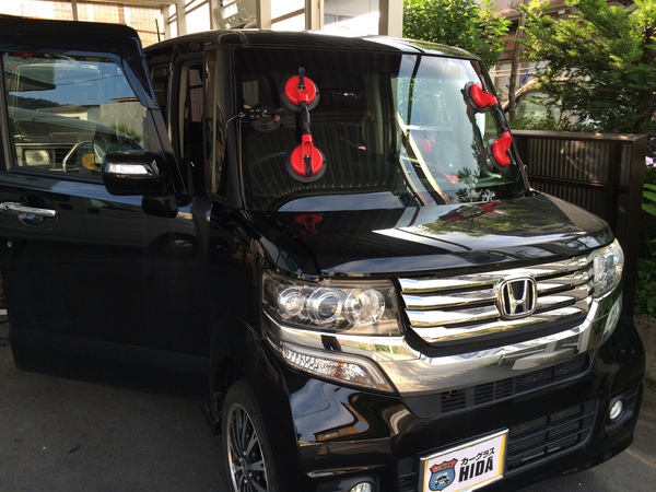 熱反射ガラス　モニター様施工車両ご紹介　第一弾