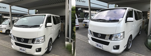 NV350の華麗な姿を・・・