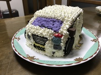 手作りケーキでサプライズ