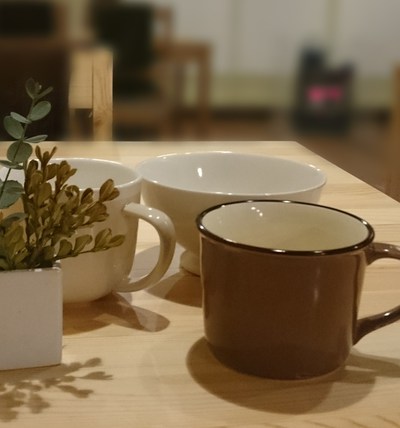 『Cha-mame cafe』(ちゃまめカフェ)です♪