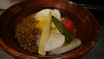 Cha-mame特製ドライカレー!!