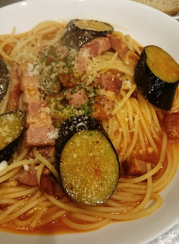 今日のパスタランチ